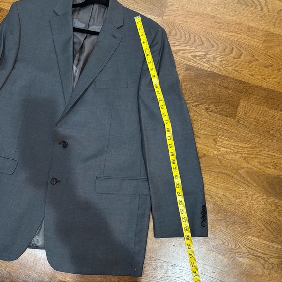 Lauren Ralph Lauren Men’s 3-Piece 100% Wool Suit | 46L Jacket / 40W Pants NWT - Picture 4 of 16